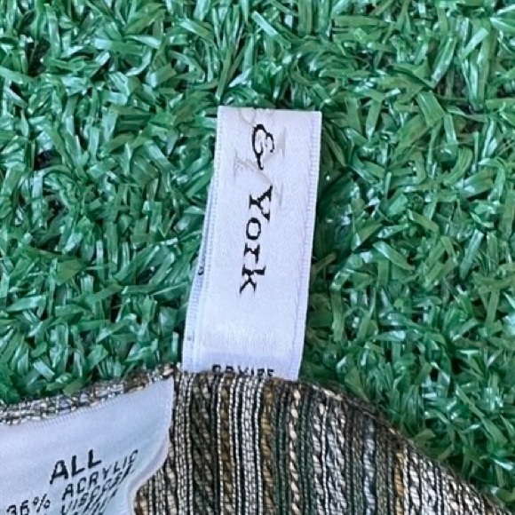 Preston & York Gray Striped Women's Scarf - Picture 6 of 6